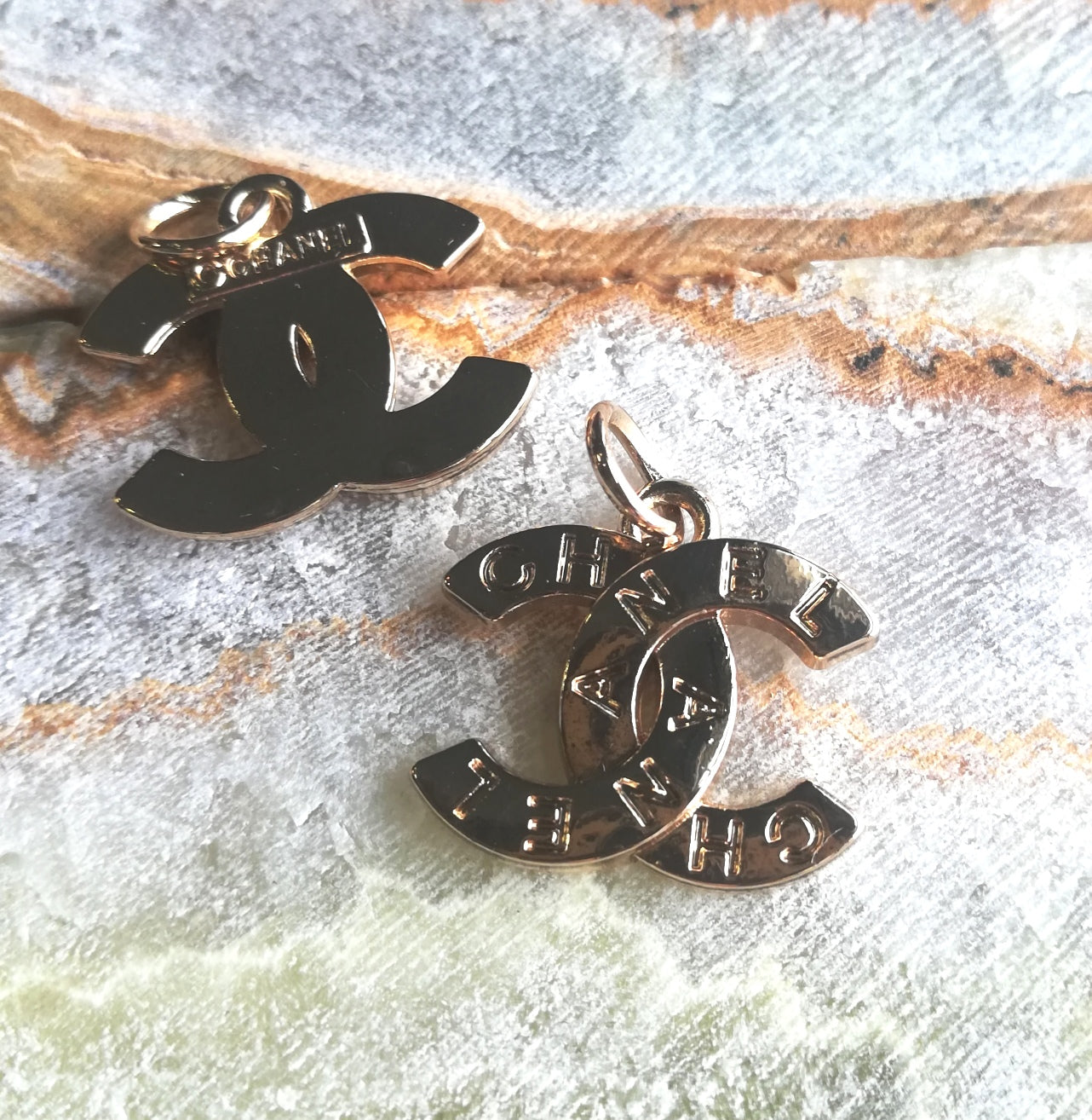 Pendant gold 19/15 mm