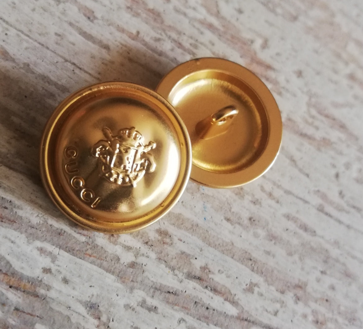 Gold buttons 17,5 mm