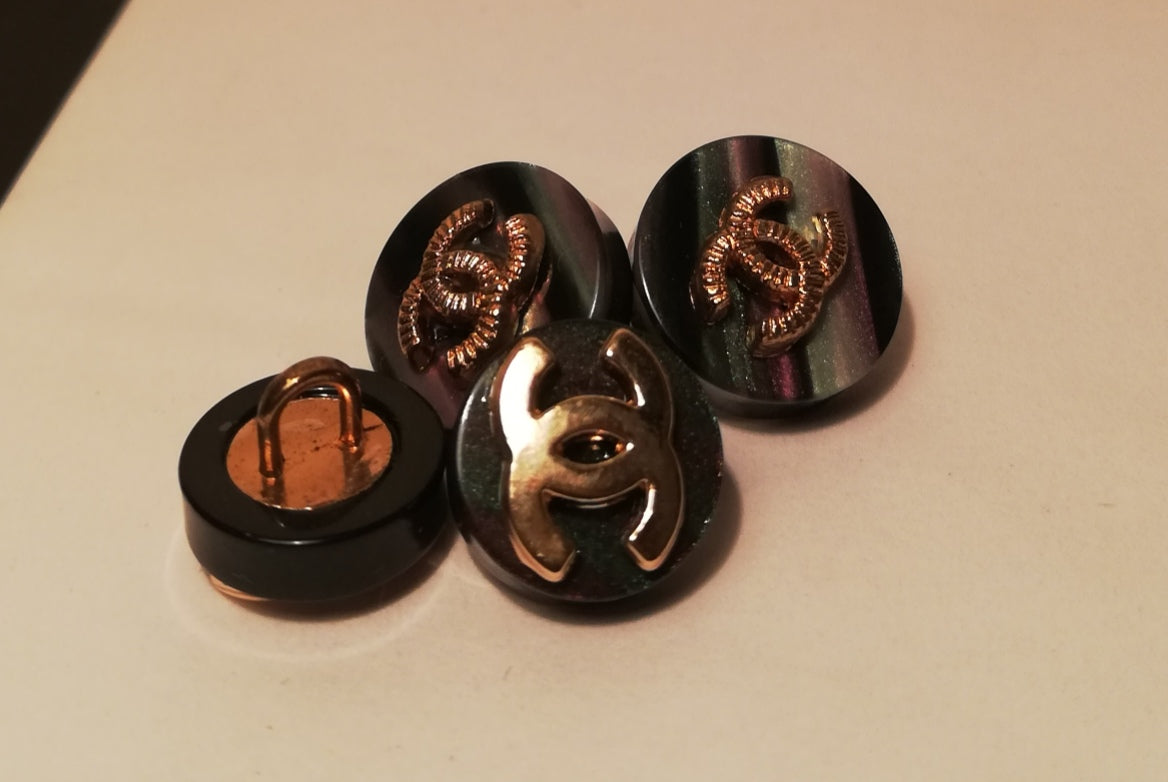 4 set Buttons 2x 11.5 mm and 2x 10 mm