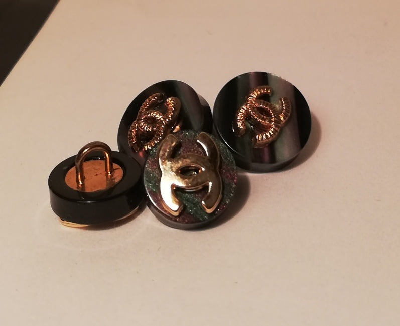 4 set Buttons 2x 11.5 mm and 2x 10 mm