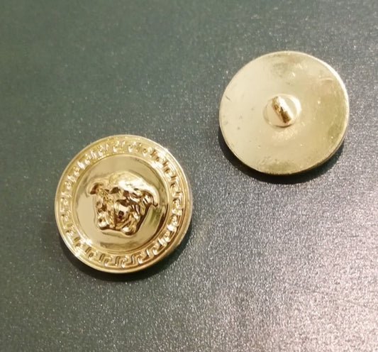 1 gold buttons 18 mm