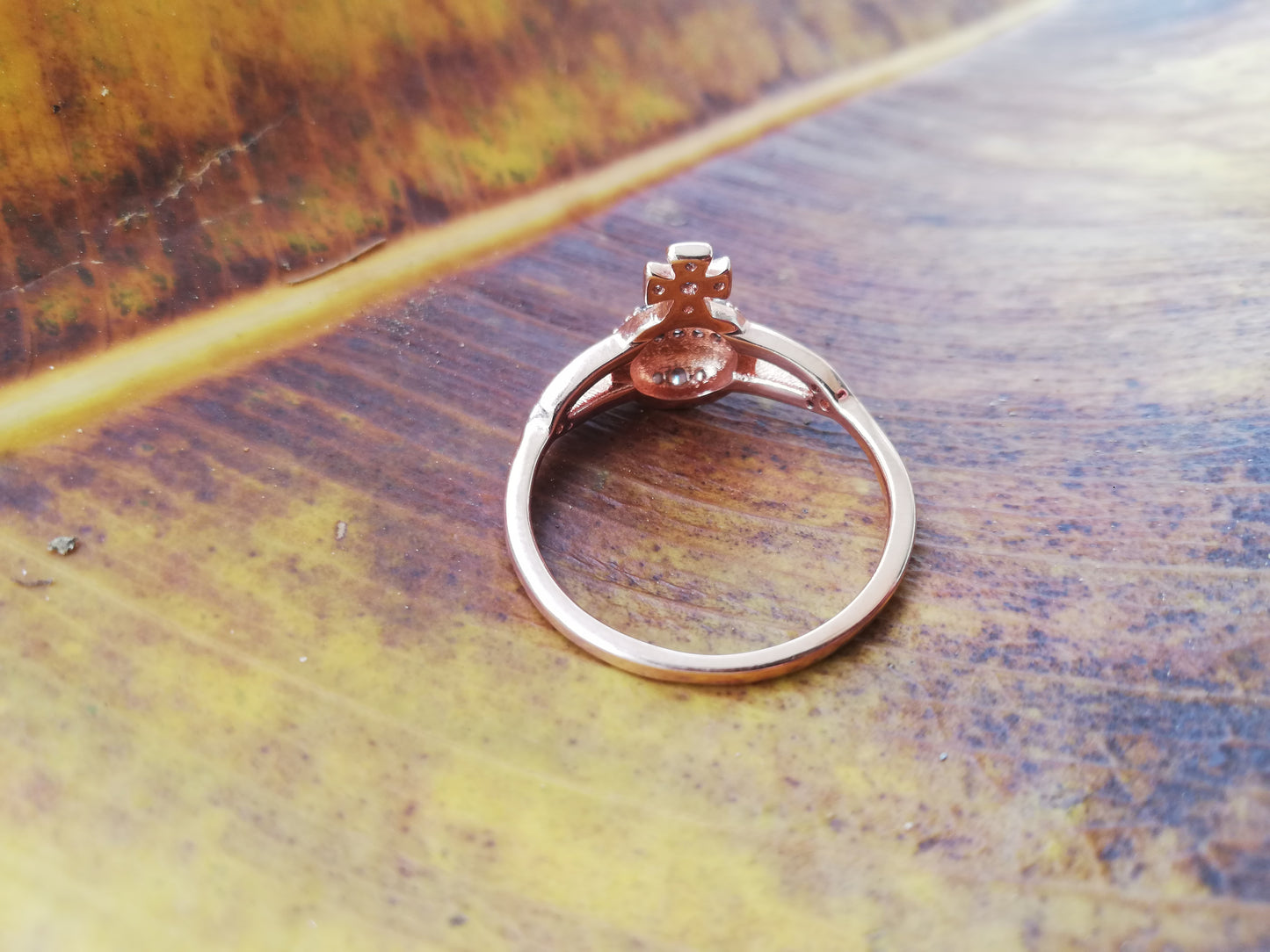 Ring rose gold - U S  9,5. § 19