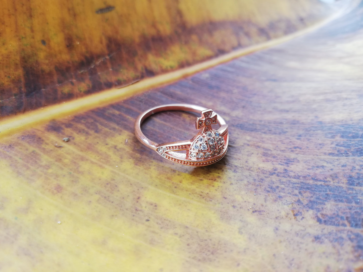 Ring rose gold - U S  9,5. § 19