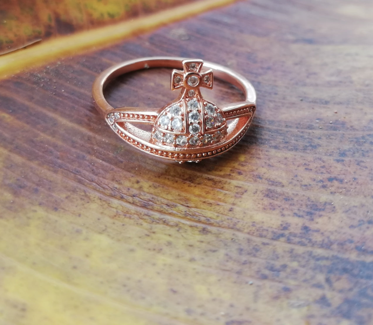 Ring rose gold - U S  9,5. § 19