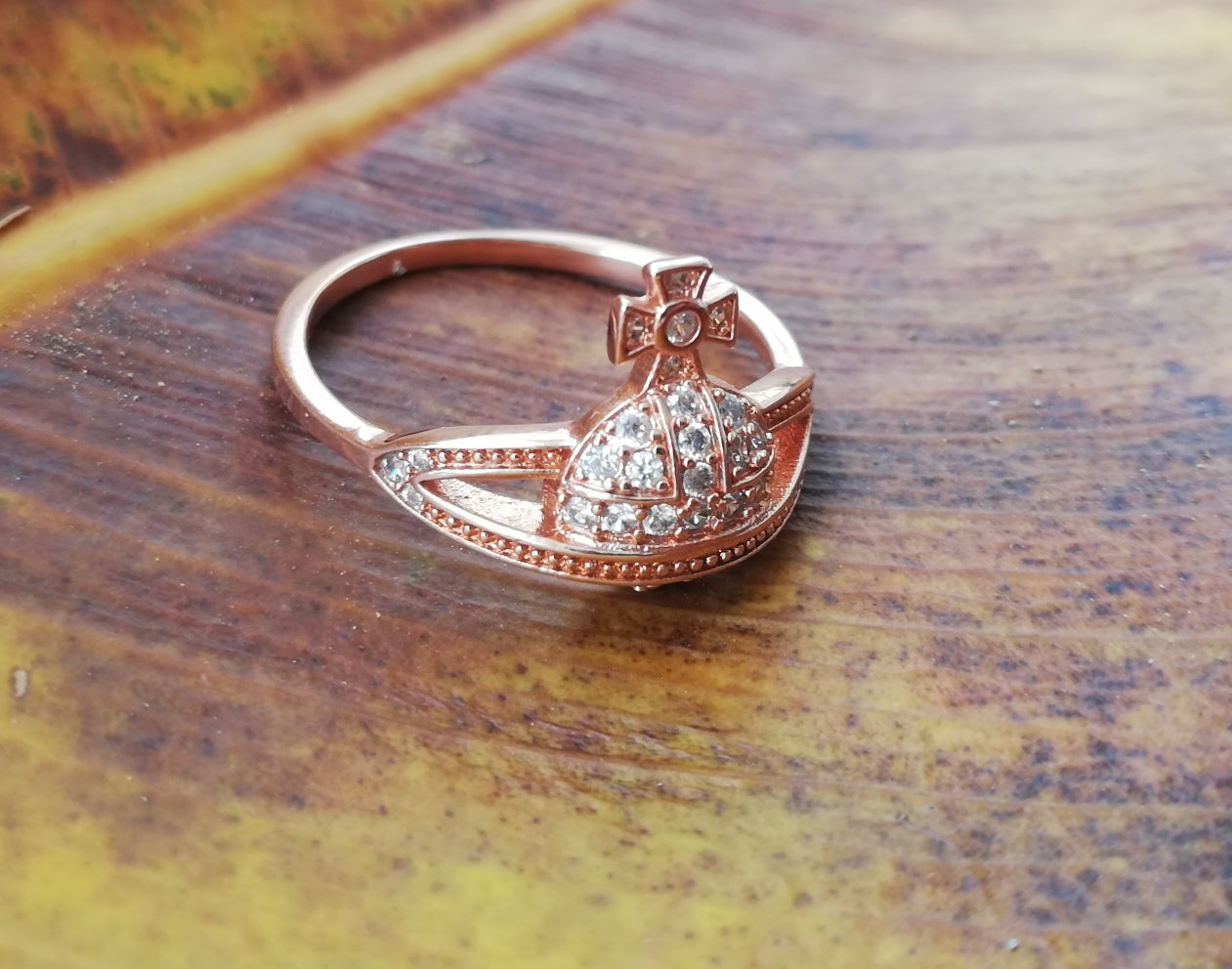 Ring rose gold - U S  9,5. § 19