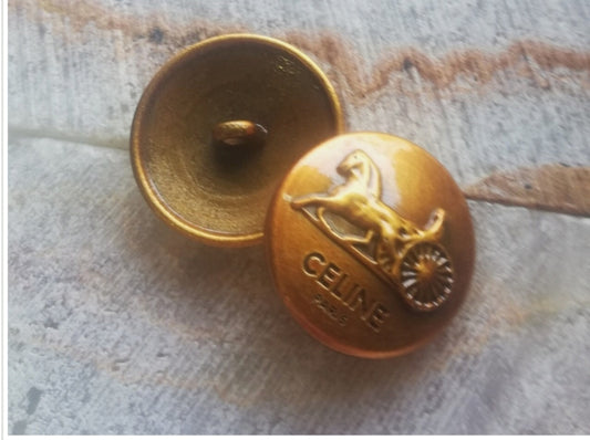 bronze buttons celine. 20 mm 1 pieces