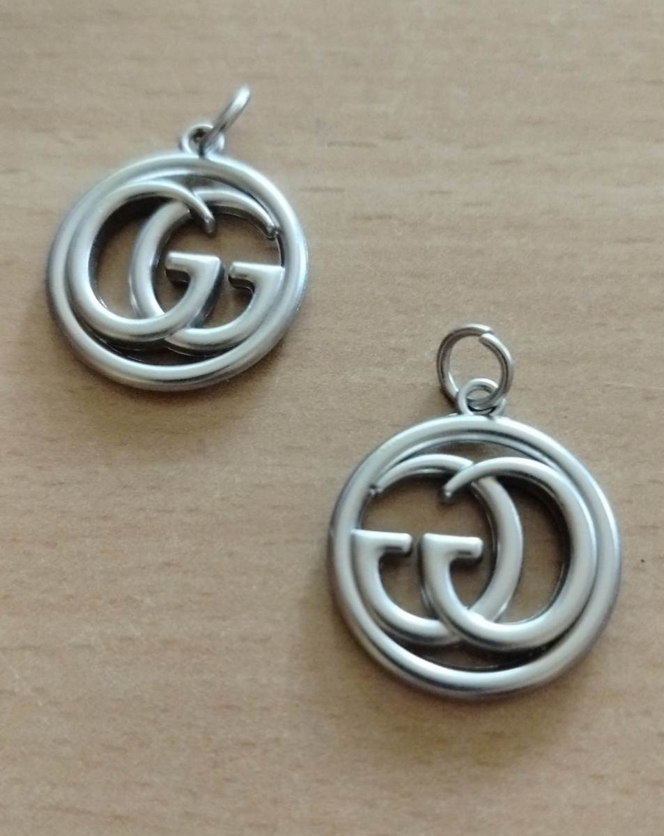 silver pendants 23 mm