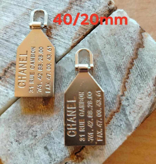 Pendants gold 40/20 mm