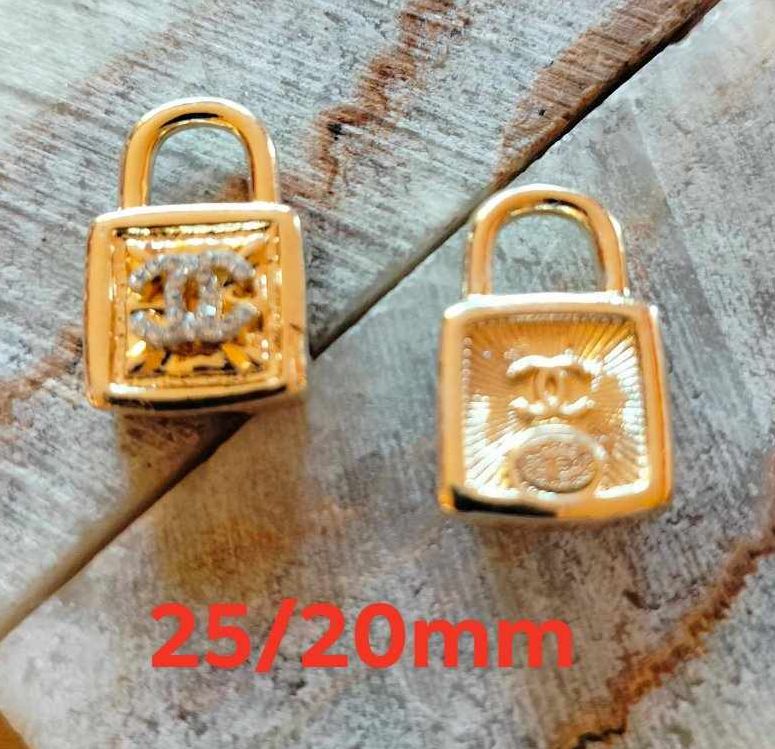 Pendants gold &zircon 20/25 mm