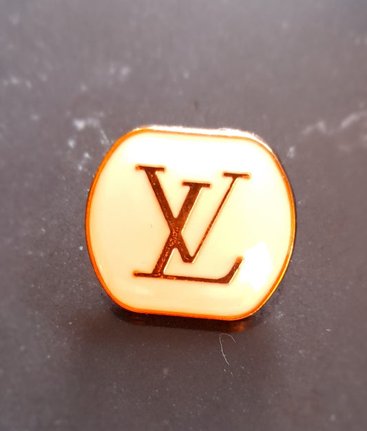 buttons gold/white 18/15 mm