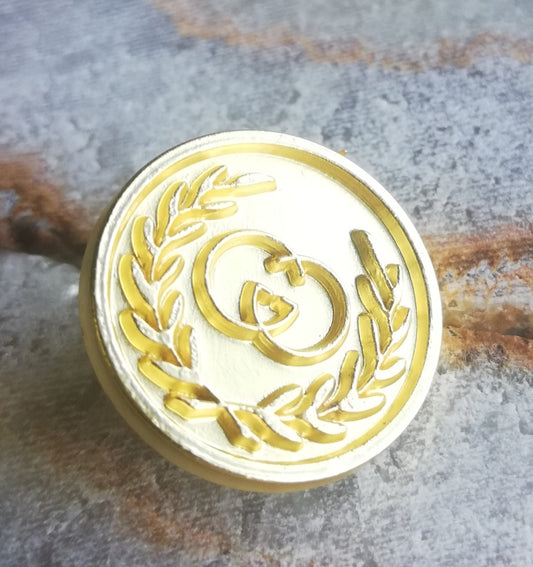 1g buttons gold 18 mm